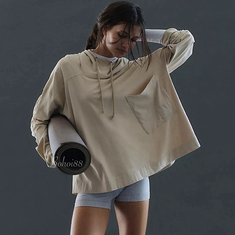 NEW Free People Hot Shot Hooded Layer